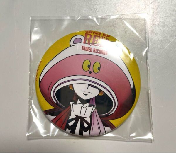 【未使用】ONEPIECE ワンピース タワレコ 缶バッジ ウタ