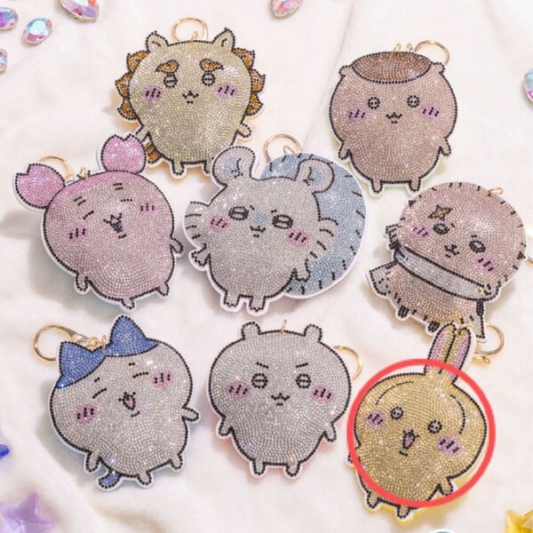 ちいかわ ラインストーンキーホルダー2 うさぎ