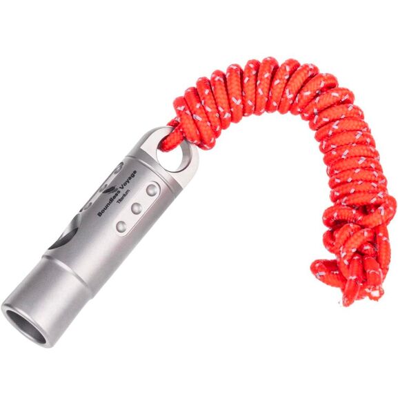 Boundless Voyage チタン製ホイッスル 超軽量 Ti9016O
