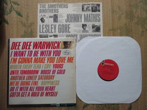 LP Dee Dee Warwick「I WANT TO BE WITH YOU / I'M GONNA MAKE YOU LOVE ME」輸入盤 MG21100 MONO シュリンク付き 盤の両面にかすり傷