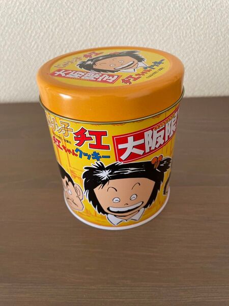 レトロ 大阪限定 じゃりン子チエ 空き缶