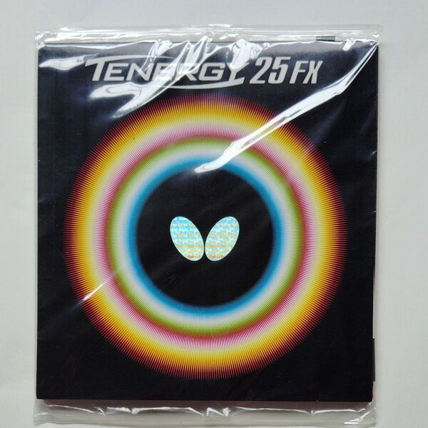■新品/即納 ■バタフライ (Butterfly) テナジー25FX 裏ソフト テンション (スピン) 05910 ブラック 厚