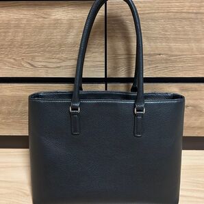 MUZICA VIAT 黒レザーバック レザー トートバッグ ビジネスバッグ ブラック バッグ ハンドバッグ 黒