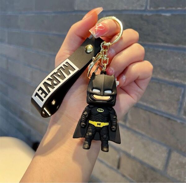 バッドマン バットマン マスコットキーホルダー ストラップ ジャラジャラ