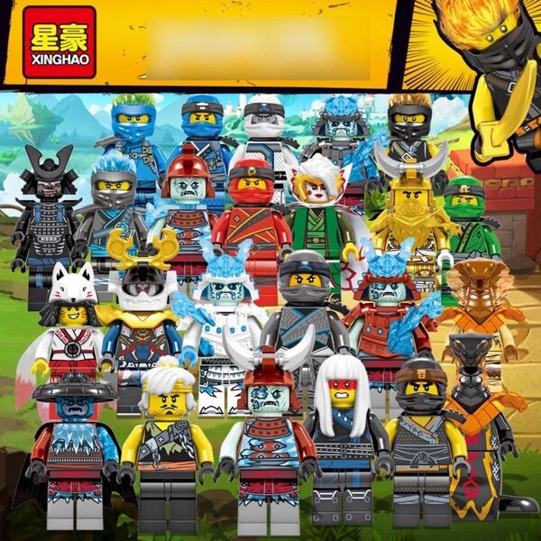 LEGO レゴ 互換 レゴニンジャゴー 24体セット まとめ売り ミニフィグ