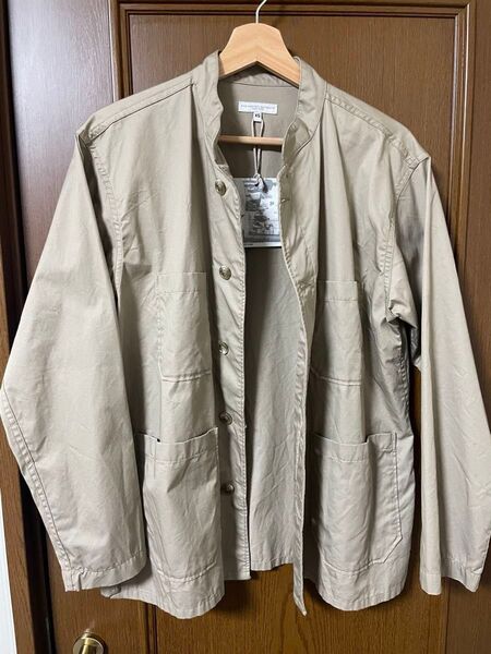 ENGINEERED GARMENTS Dayton Shirt-High Count Twill Khaki