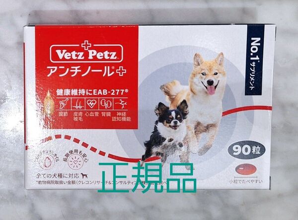 正規品アンチノールプラス 犬用 90粒