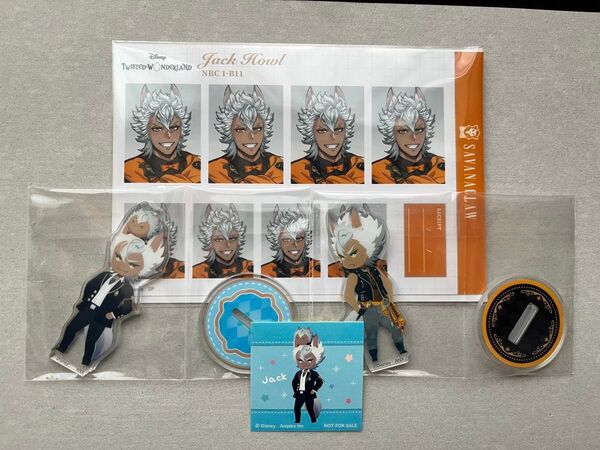 ツイステッドワンダーランド ツイステ ジャック ジャックハウル アクリルスタンド アクスタ 証明写真館