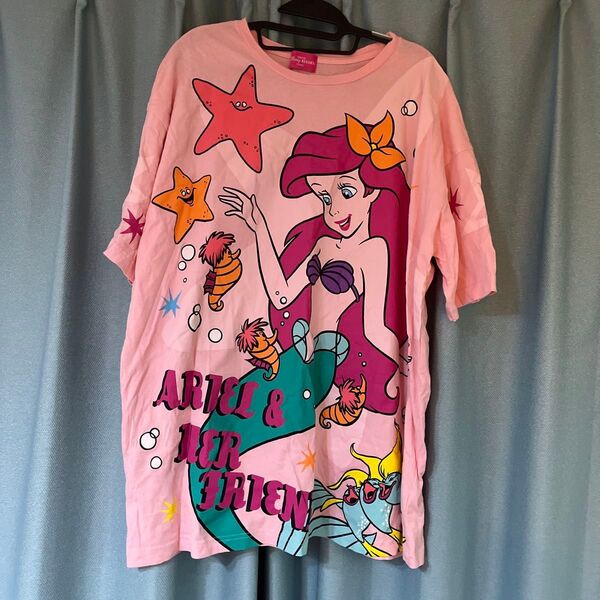 アリエル ビッグシルエットTシャツ ディズニーシー限定