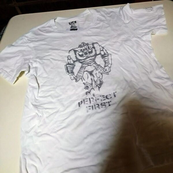 キン肉マンTシャツ 悪魔将軍 パーフェクトファースト ユニクロ Mサイズ 白
