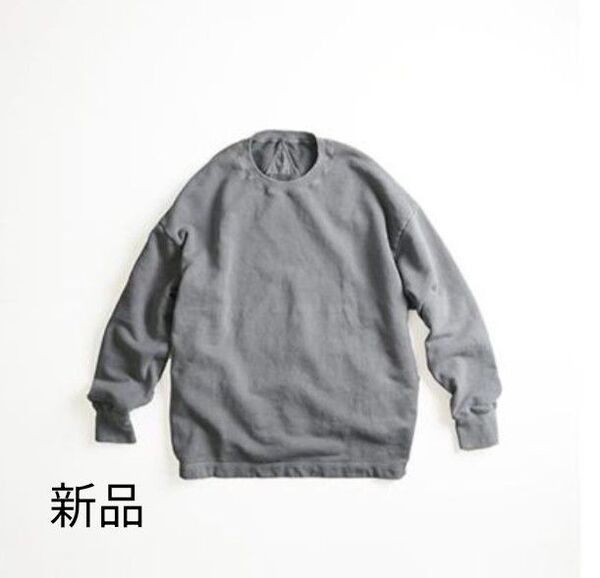 remilla レミーラ デルタスウェット 新品 M グレー トレーナー 顔料染め 日本製 定価15950 お得!