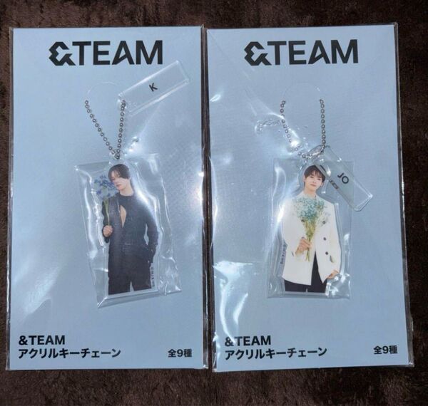 &TEAM アクリルキーチェーン JO K 2種セット