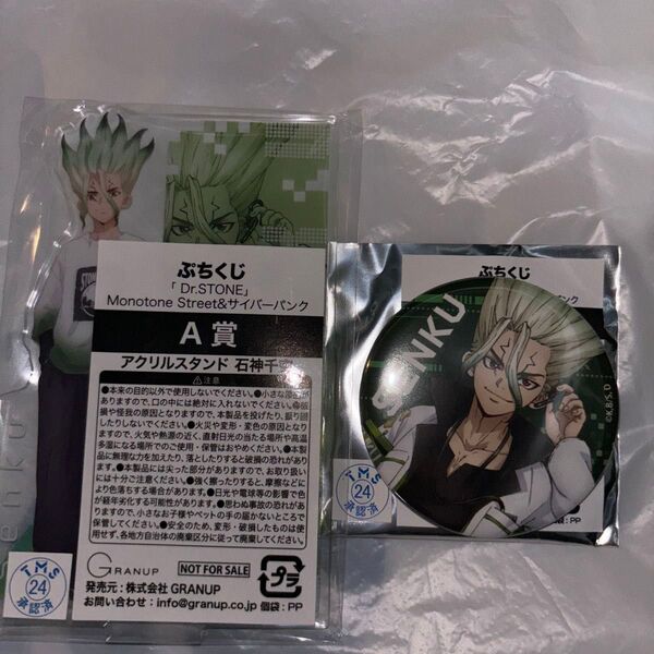 Dr.STONE ドクターストーン ぷちくじ 石神千空 2種セット