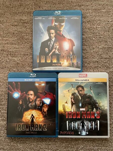 【Blu-ray】アイアンマン 3作品セット