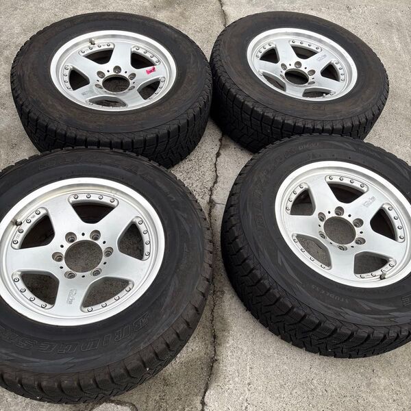ブリザック 265/65R17 タイヤ・ホイールセット 4本