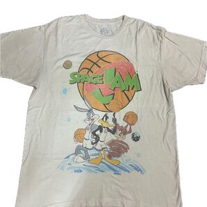 SPACE JAM Tシャツ ベージュ系 バックスバニー ルーニーテューンズ