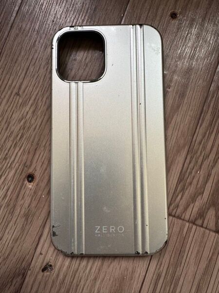 ZERO HALLIBURTON iPhoneケース シルバー iPhone 12pro ゼロハリバートン スマホカバー 即日発送