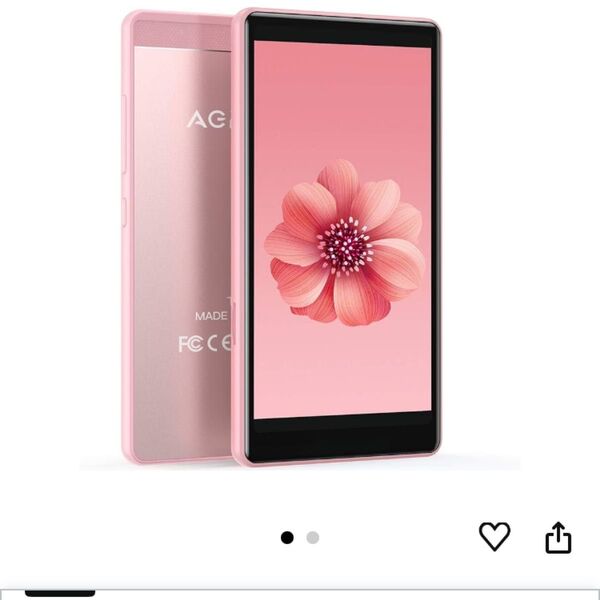 MP3プレーヤー MP4 4インチWi-Fi 軽量 Bluetooth ピンク
