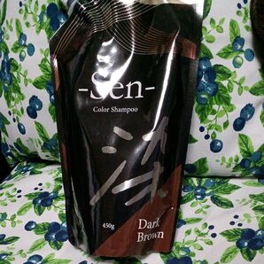 Sen カラーシャンプー ダークブラウン 450g
