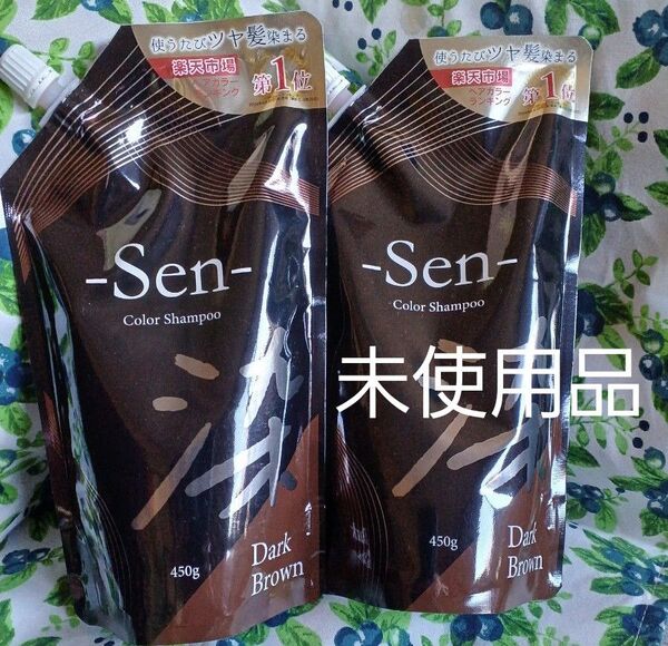 Senのカラーシャンプー ダークブラウン