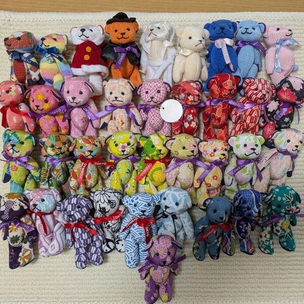 コンラッドベア おまとめ37体 ぬいぐるみ マスコット ミニぐるみ キャラクター ボールチェーン