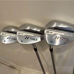 名器 YONEX REXIS STEEL CORE W501 50,54,58 3本セット 溝ばっちり有り