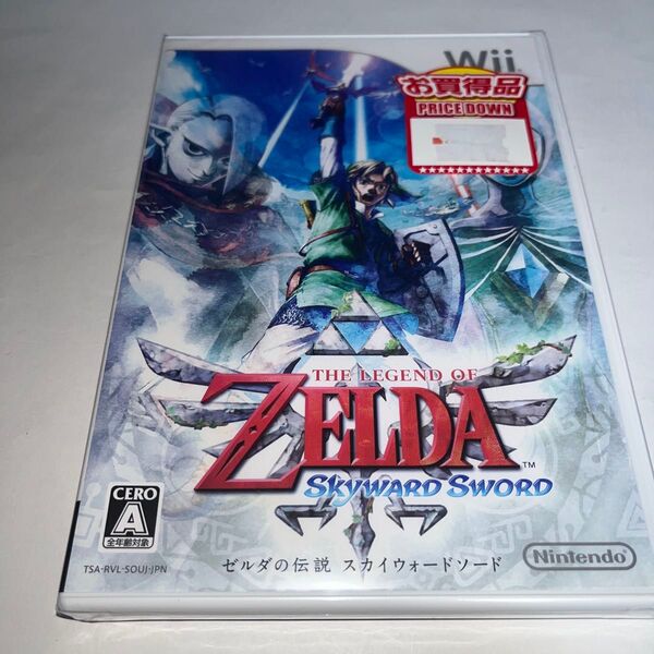 【新品未開封】 Wii ゼルダの伝説 スカイウォードソード ゲームソフト アニメ Nintendo 任天堂