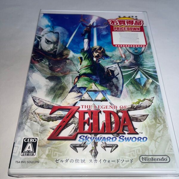 【新品未開封】 Wii ゼルダの伝説 スカイウォードソード ゲームソフト アニメ Nintendo 任天堂