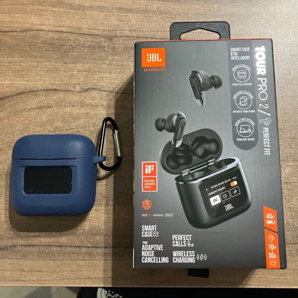 JBL TOUR PRO2 ブラック ワイヤレスイヤホン AZLAイヤーピースMサイズ付き