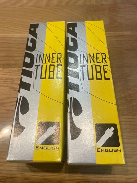 TIOGA インナーチューブ 英式 2本セット 未使用 700×28c