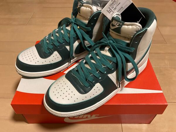 NIKE TERMINATOR HIGH "COCONUT MILK/GORGE GREEN" ナイキターミネーター ハイ27cm