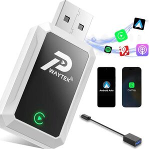 新品 CarPlay&Android Auto アダプター WiFi搭載