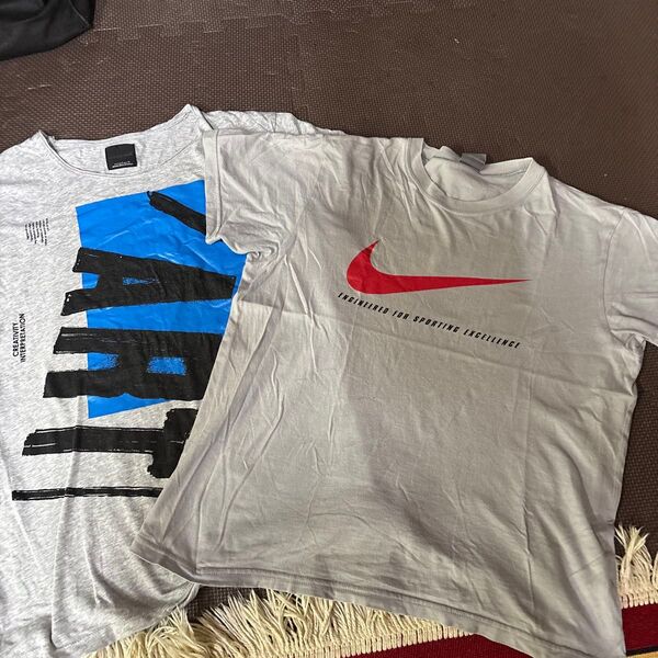 NIKE、ZARATシャツ