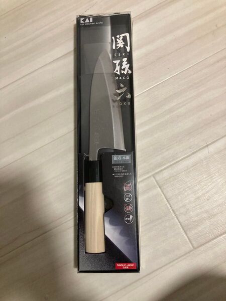 貝印 関孫六 銀寿本鋼 出刃包丁 150mm
