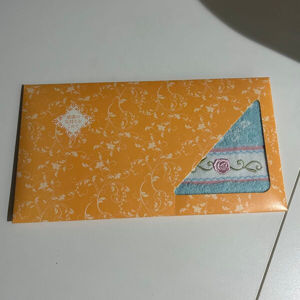 野ばらの無撚糸タオルハンカチ 非売品