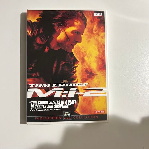 トム・クルーズ ミッションインポッシブル2 M:i-2 DVD