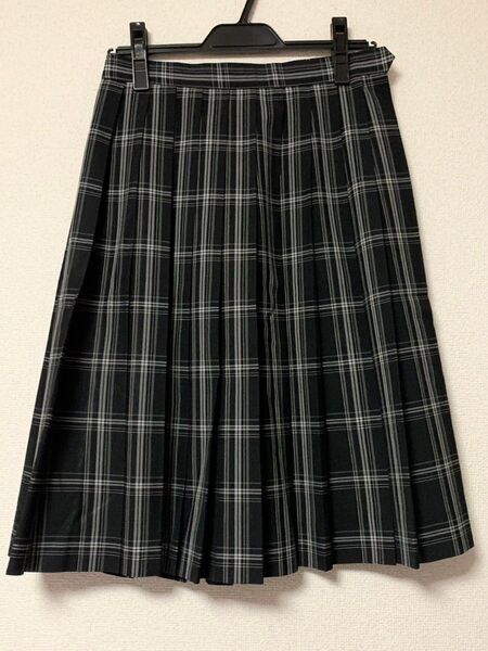 大阪 山田高校 女子 制服 ★ スクールスカート プリーツ チェックスカート 夏服