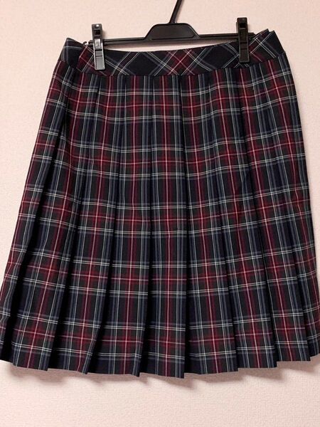 制服 高校 スクールスカート ★ チェック プリーツ 夏服 女子 ベネトン