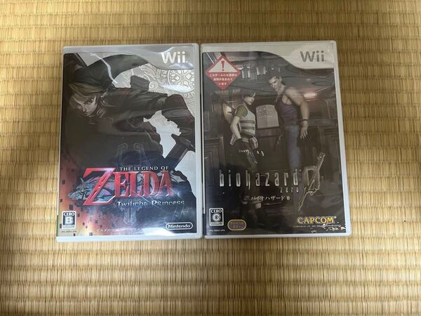Wii ゼルダの伝説トワイライトプリンセス バイオハザード0