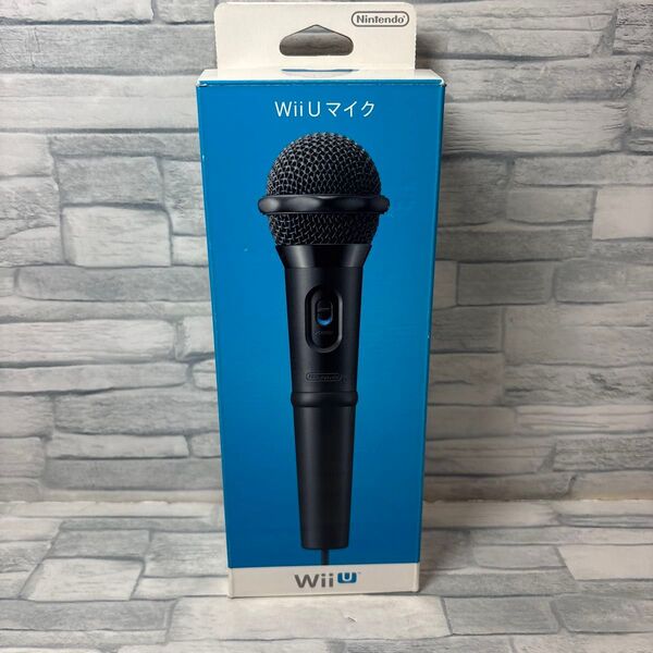 【WiiU】WiiUマイク WUP-A-MWKA 動作確認済み USBマイク 有線マイク SwitchもOK 任天堂