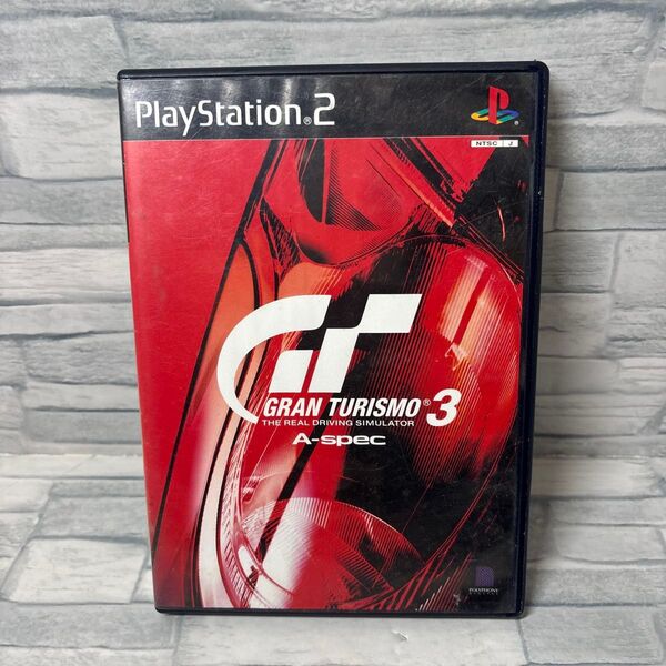 【PS2】 グランツーリスモ3 Aspec ディスク小傷有 動作確認済 説明書有 PS2ソフト