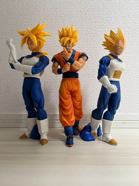 ドラゴンボールZ SOLID EDGE WORKS THE出陣 孫悟空 ベジータ トランクス 3体セット