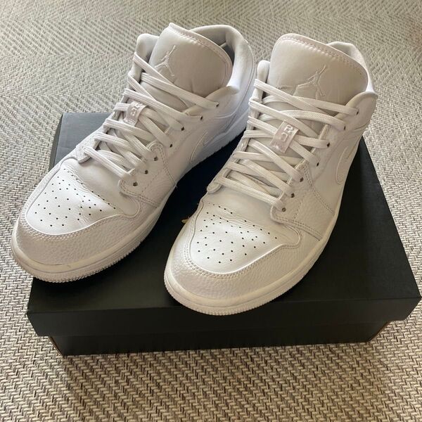 NIKE AIR JORDAN 1 LOW エアジョーダン1 スニーカー ホワイト