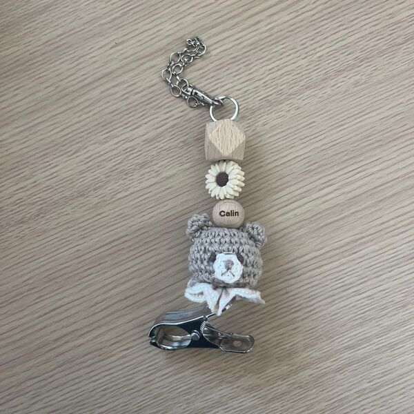 ハンドメイド くまちゃん シューズクリップ