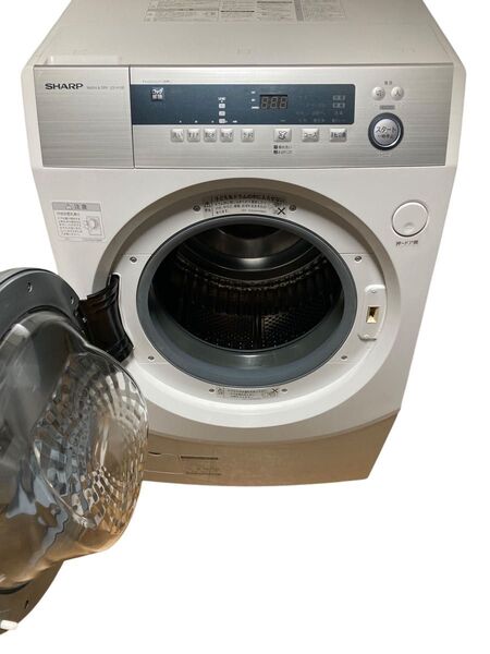 SHARP シャープ ES-H10B-WL 10kg ドラム式洗濯乾燥機