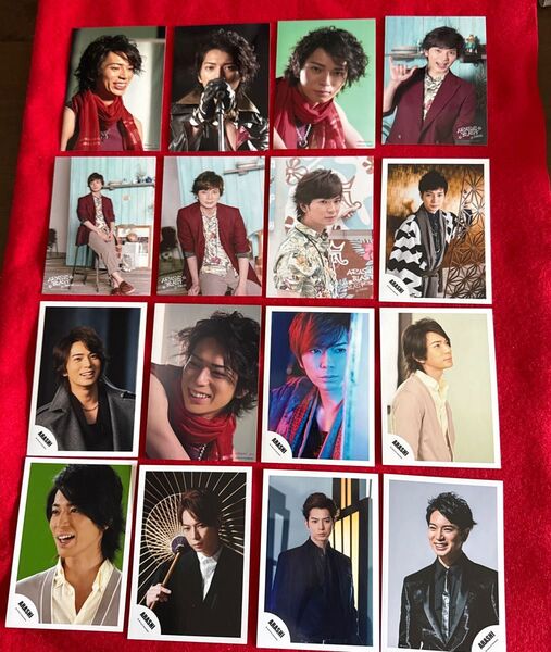 嵐松本潤 公式写真16枚セット①