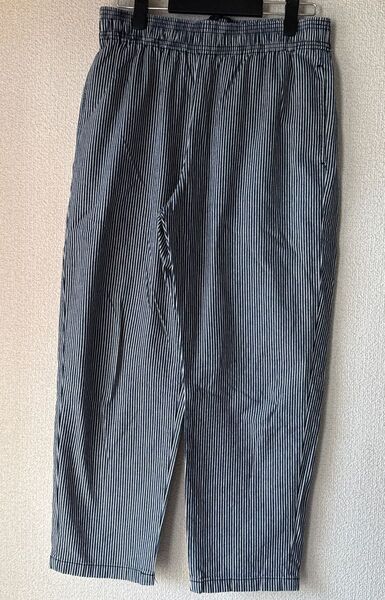 メンズパンツ GUヒッコリーストライプパンツ XL サイズ