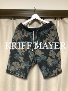 KRIFF MAYER 花柄スウェットショートパンツ！クリフメイヤー