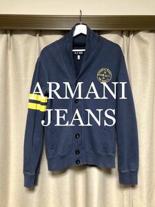 ARMANI JEANS スウェットカーディガン！アルマーニ