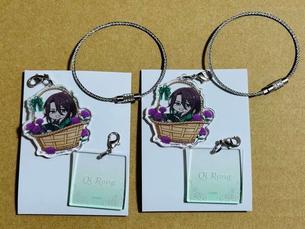天官賜福 コラボカフェ本舗 戚容 アクリルワイヤーチャーム